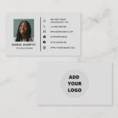 Ontwerp uw eigen visitekaartje (Voorkant / Achterkant)