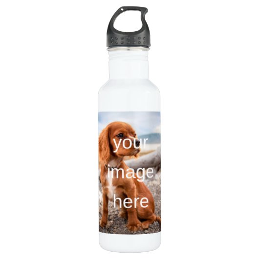 ONTWERP UW EIGEN WATERFLES  (Voorkant)