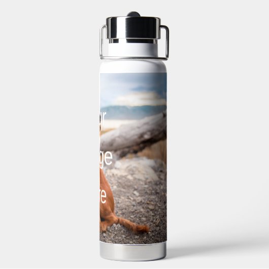 ONTWERP UW EIGEN WATERFLES (Achterkant)