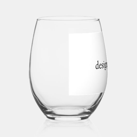 ontwerp uw eigen wijnglas zonder voet (Rechts)