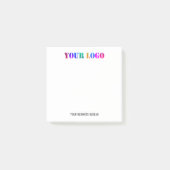 Ontwerp uw eigen zakelijke Post-it® notes-Sjabloon Notes (Voorkant)