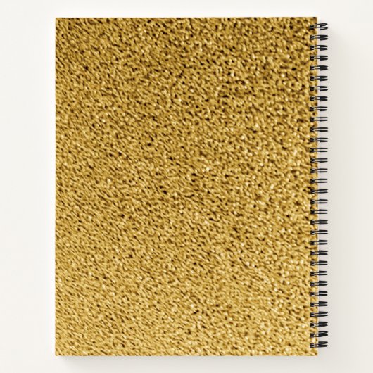 Ontwerp uw identiteit: merk 8,5" x 11" notitieboek (Achterkant)