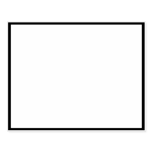 Ontwerp uw Logo op maat of personaliseer 4" x 5" Rubberstempel (Afrduk)