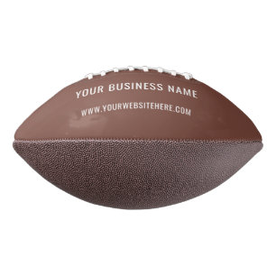 Ontwerp uw merklogo tekst voetbal sjabloon american football