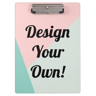 Ontwerp uw persoonlijke cadeautjes klembord