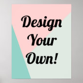 Ontwerp uw persoonlijke cadeautjes poster (Voorkant)