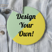 Ontwerp uw persoonlijke cadeautjes ronde button 6,0 cm (In situ)