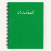 Ontwerp uw succes: Custom Branded Spiral Notitieboek (Voorkant)