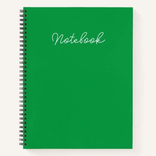 Ontwerp uw succes: Custom Branded Spiral Notitieboek (Voorkant)