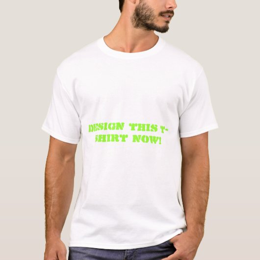 Ontwerp uw t-shirt! t-shirt (Voorkant)