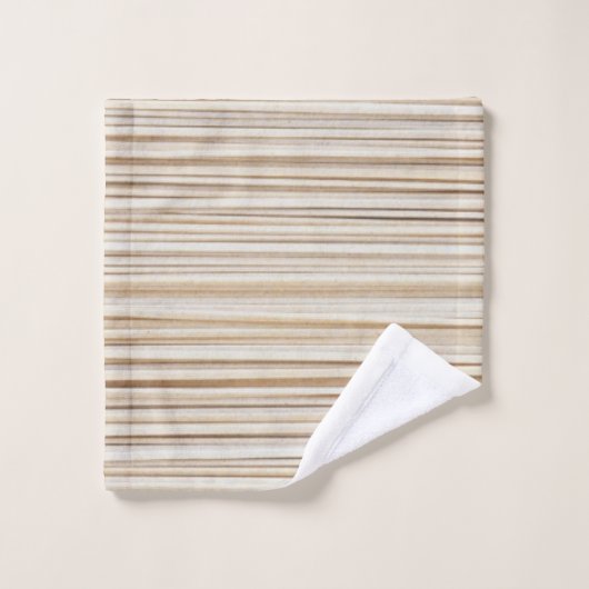 Ontwerp van abstracte bruine stutten bad handdoek (Wasdoekje)
