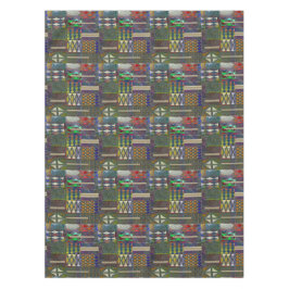 Ontwerp van Afrikaanse stijlpatchwork Tafelkleed