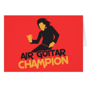 Ontwerp van Air Guitar Champion