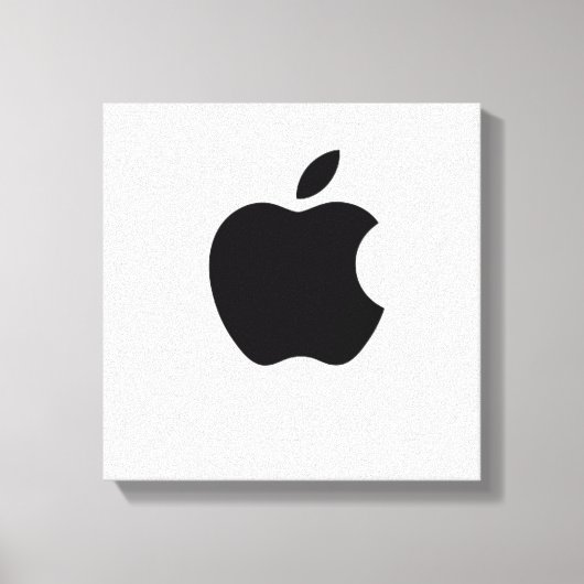 Ontwerp van Apple logo Canvas Afdruk (Voorkant)