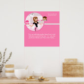 Ontwerp van bakkerij/bakkerij/gebak Poster 3 (Keuken)