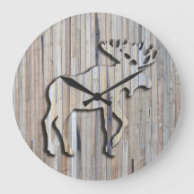 Ontwerp van Barn Wood Clock