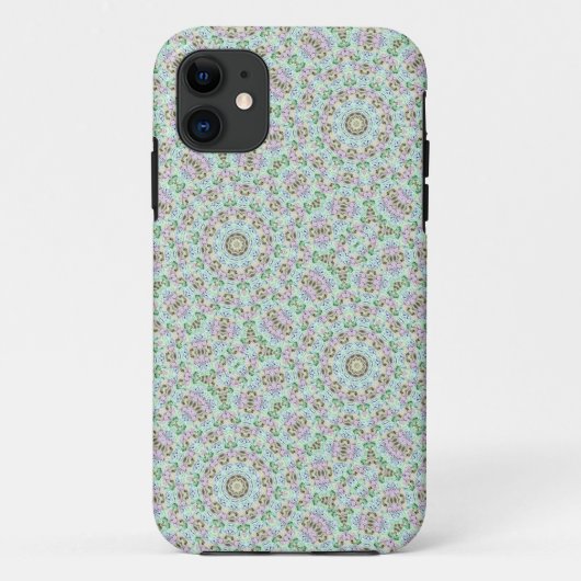 ontwerp van bloemen Case-Mate iPhone case (Achterkant)