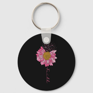 Ontwerp van borstkanker voor een supporter of over sleutelhanger