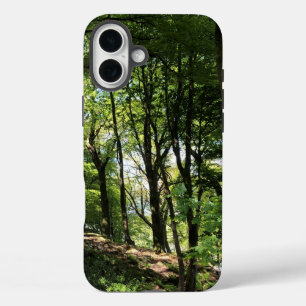 Ontwerp van bos van Bossen van bomen iPhone 16 Plus Hoesje