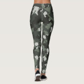 Ontwerp van Camouflage-Leggings Leggings (Achterkant)