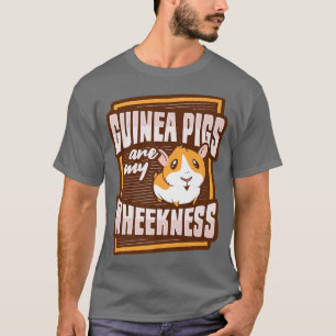 Ontwerp van cavia's op een parelhoes t-shirt