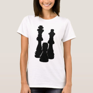 Ontwerp van Chess Piece silhouette T-shirt