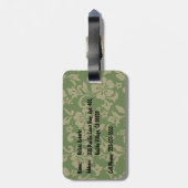 Ontwerp van Crusin van de vrijheid het Hawaiiaanse Bagagelabel (Achterkant verticaal)