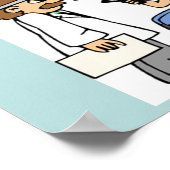 Ontwerp van de arts van de kinderarts poster (Hoek)