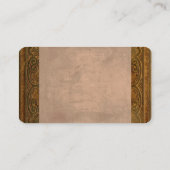 ontwerp van de bedrijfskaartsjabloon visitekaartje (Achterkant)