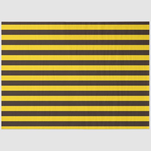 Ontwerp van de "Bumble Bee and Honey Series" 10 Tissuepapier (Voorkant)