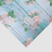 Ontwerp van de Chic Wood-reeks Shabby 5 Tissuepapier (Detail)