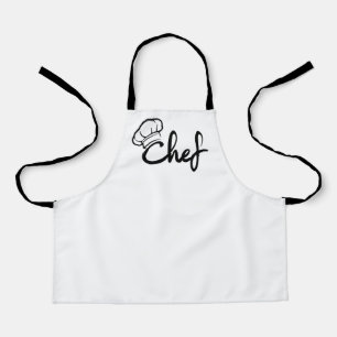 Ontwerp van de elegantie apron voor chefs schort