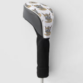 Ontwerp van de Fighter Dice Golfheadcover (Schuin)