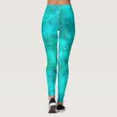 Ontwerp van de gekleurde galaxy-reeks 16 leggings (Achterkant)