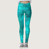 Ontwerp van de gekleurde galaxy-reeks 16 leggings (Voorkant)