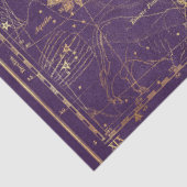 Ontwerp van de Gold Star-kaart 9 Tissuepapier (Detail)