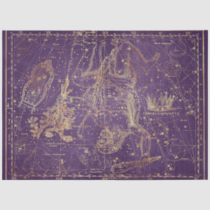 Ontwerp van de Gold Star-kaart 9 Tissuepapier