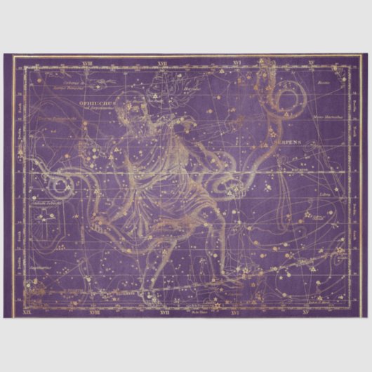 Ontwerp van de Gold Star-kaartreeks 12 Tissuepapier (Voorkant)