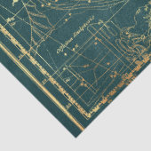 Ontwerp van de Gold Star-kaartreeks 20 Tissuepapier (Detail)