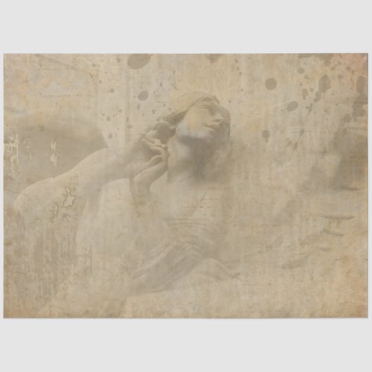 Ontwerp van de Gothic Angel-reeks 4 Tissuepapier (Voorkant)