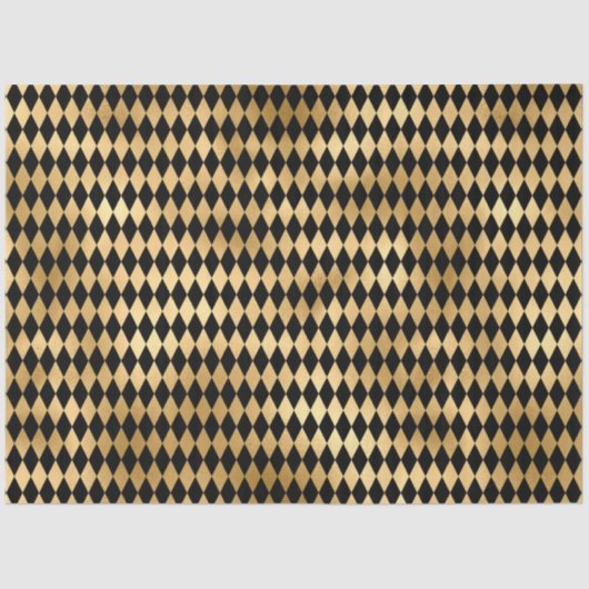 Ontwerp van de Gothic Gold-reeks 18 Tissuepapier (Voorkant)