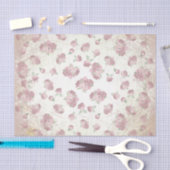 Ontwerp van de grafische roze serie Shabby 8 Tissuepapier (Craft)