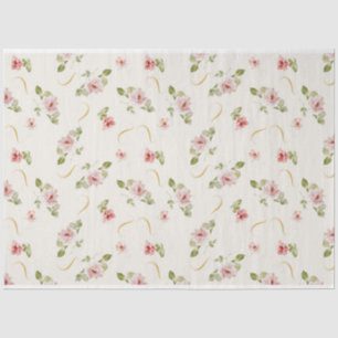 Ontwerp van de grafische schrijfserie Shabby Chic Tissuepapier