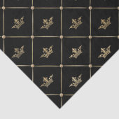 Ontwerp van de Honeycomb-reeks van Glam #1 Tissuepapier (Detail)