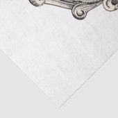 Ontwerp van de honingbijenreeks 17 tissuepapier (Detail)