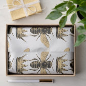 Ontwerp van de  honingbijenreeks 18 tissuepapier (Geschenk)