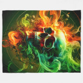 Ontwerp van de huid fleece deken (Voorkant (Horizontaal))