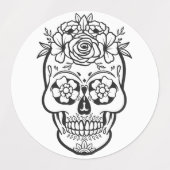 Ontwerp van de huid labels (Design 1)