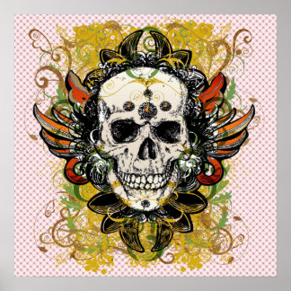 Ontwerp van de huid poster