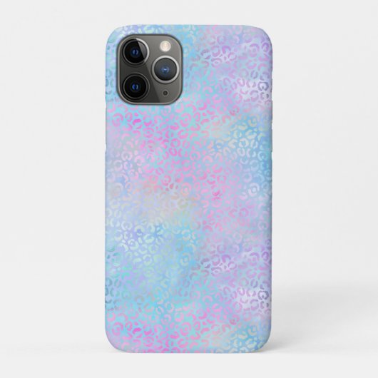 Ontwerp van de Iridescent Leopard-reeks 9 Case-Mate iPhone Case (Achterkant)